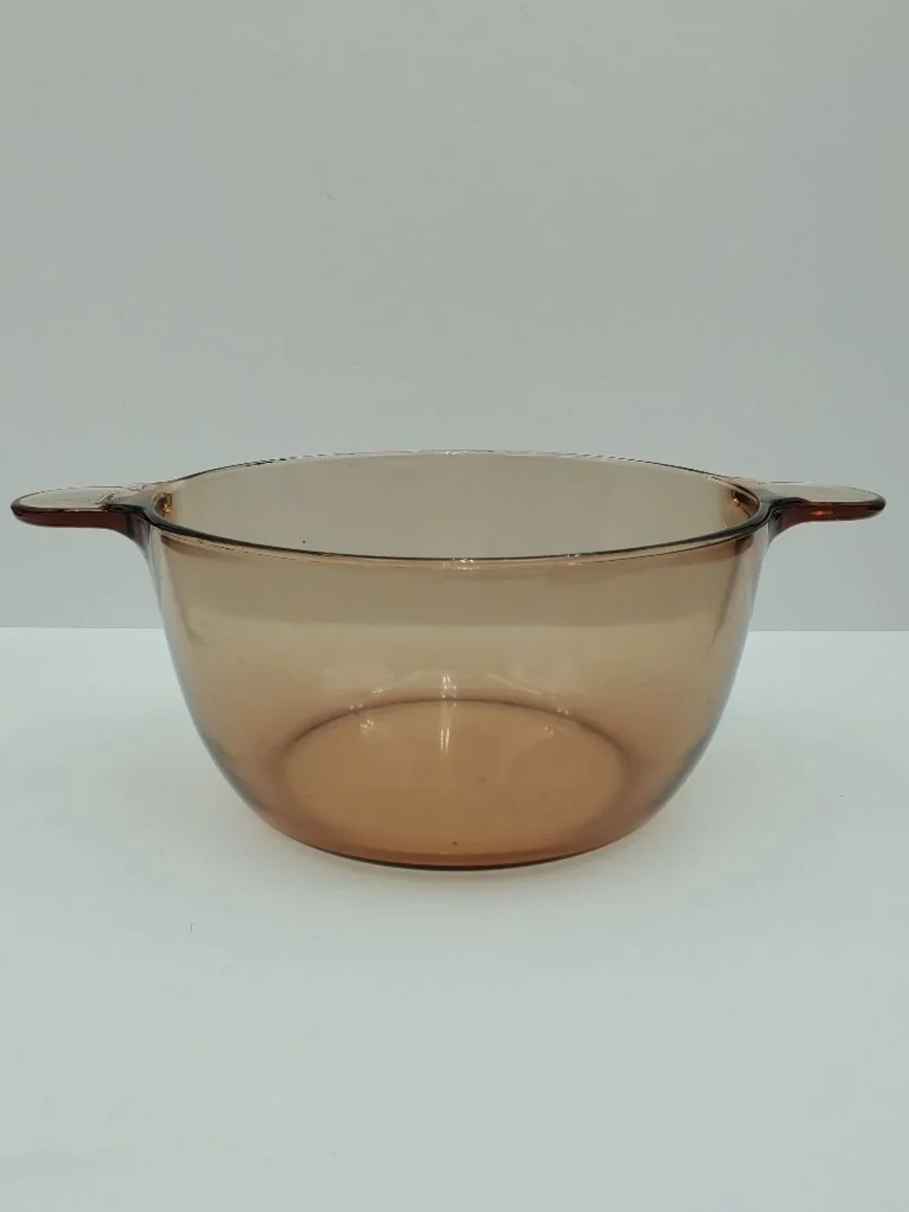 Corning Visions 2.5 Qt Stewpot with Cooking Lid Corning France Amber Casserole